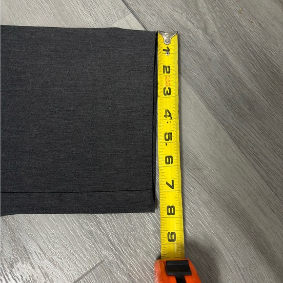 Liz Claiborne Straight Mid Rise Pull On Trousers Gray Women’s Size 14 - Picture 8 of 10